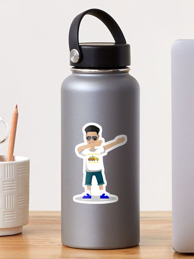 Thumbnail 1 von 3, Sticker, DJ Pauly D Tupfend Lustige Pauly D Tee und Jersey Shore Dabbing Dance Move designt und verkauft von TeagoShirts.