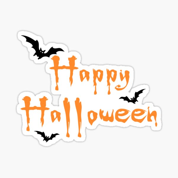 Happy Halloween Sticker