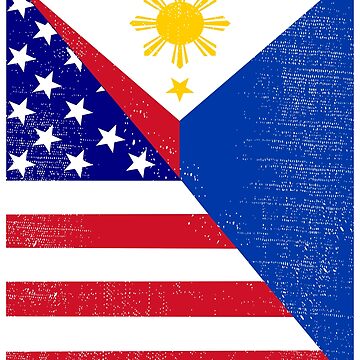 Artwork thumbnail, Filipino American Flag by EthosWear