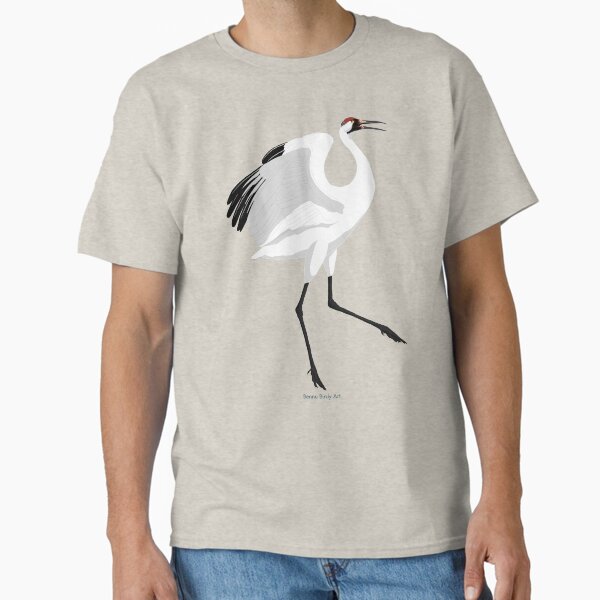 Item preview, Whooping Crane (Support the International Crane Foundation) designed and sold by BennuBirdy.