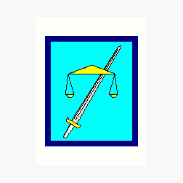 TempleOS Art Print