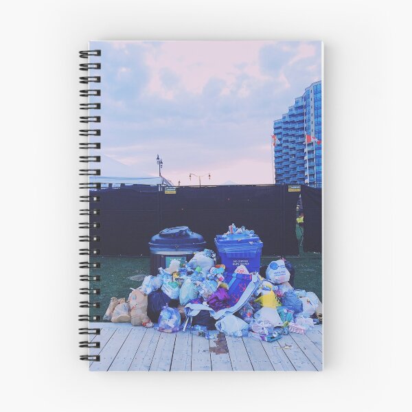 Item preview, city garbage sunset designed and sold by Isabella Yachimec.