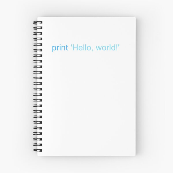 Artikelvorschau, Python 3 Hallo Welt T-Shirt Programmcode Lustig entworfen und verkauft von Rainwater Merch.