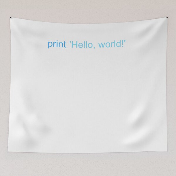 Item preview, Python 3 Hello World T-Shirt Program Code Funny designed and sold by Rainwater Merch.