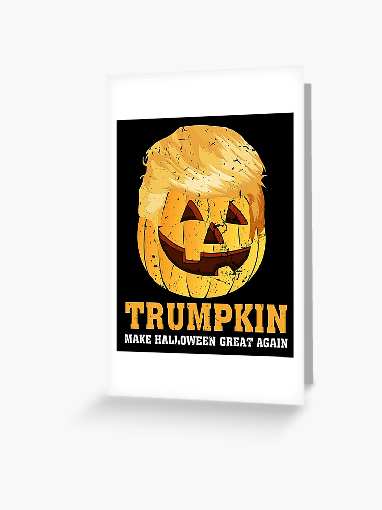 trump pumpkin shirt