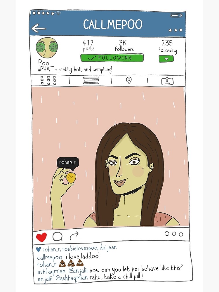 Bollygram Poo K3g Greeting Card By Hydrogene Redbubble