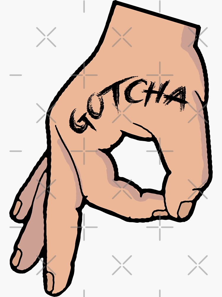 "The Circle Game Gotcha" Sticker for Sale by Barnyardy Redbubble