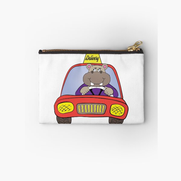 Item preview, Hippopotamus delivery driver gift taxi driver designed and sold by tarek25.