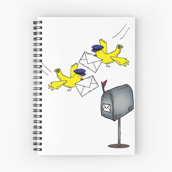 Item preview, Letter bird as a profession postman designed and sold by tarek25.
