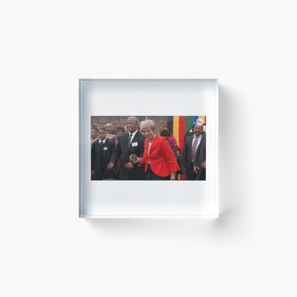 Item preview, Theresa May dancing in South Africa designed and sold by jakewhiteok.