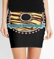I Donut Belong Here Mini Bakery Shop Mini Skirt