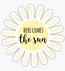 Hier kommt die Sonne Sticker