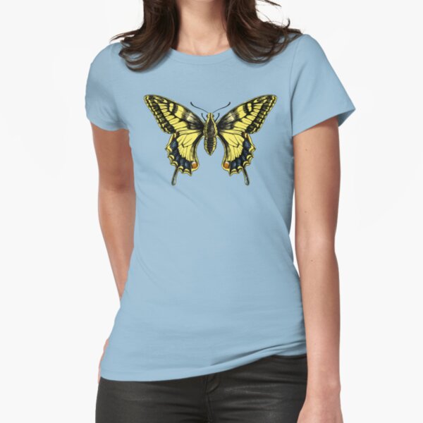 Swallowtail Fitted T-Shirt