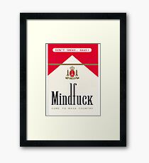 Mindfuck Acid House Flyer Framed Print