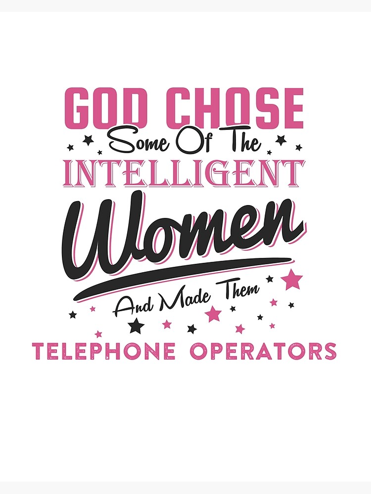 Funny Telephone Operator Job Quote Gift Funny Telephone Operator Job Quote Gift