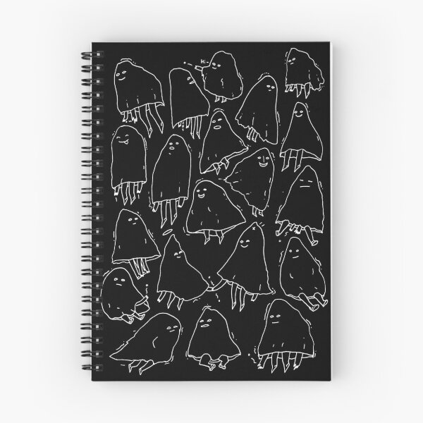 Item preview, Ghosties Ghosting (White Line) designed and sold by defuma.