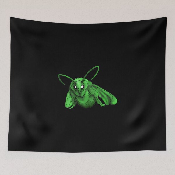 Item preview, Moth Meme Drawing (Green) designed and sold by JStuartArt.