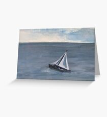 In the Wind Greeting Card