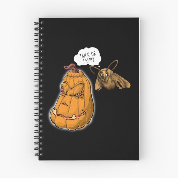 Item preview, Moth Meme- Halloween Pumpkin- Trick or Lamp? designed and sold by JStuartArt.