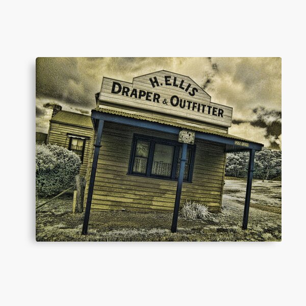 Back to Steiglitz - H.ELLIS Draper and Outfittes Canvas Print