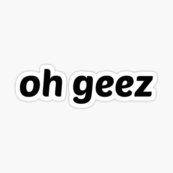 Minnesota: Oh geez Sticker