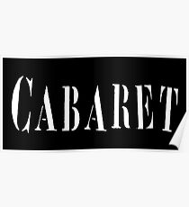 Cabaret musical Poster