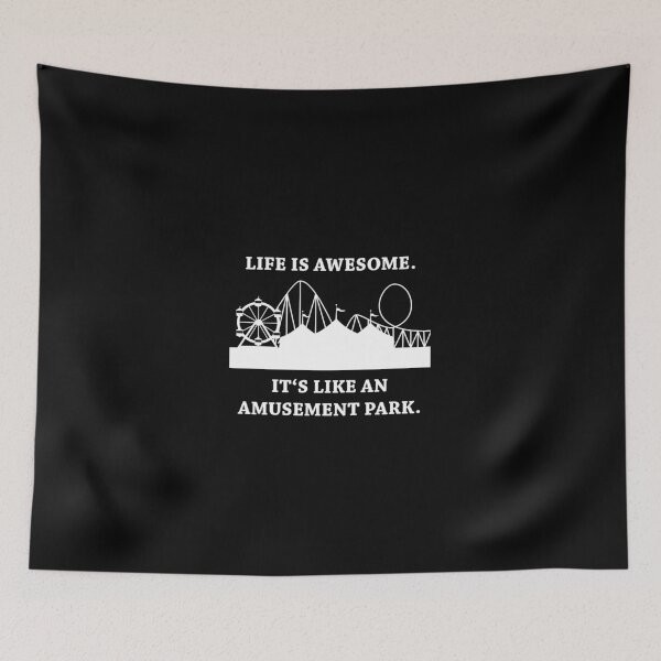 Item preview, AMUSEMENT PARK QUOTE! GIFT IDEA FOR PARK FANS designed and sold by JamesandLuis.