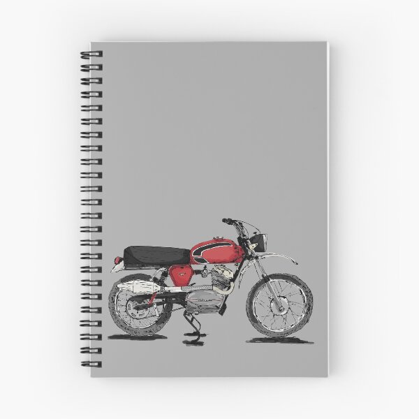 Item preview, Vintage Dirt Bike - 125 Scrambler designed and sold by BlackBarrel.