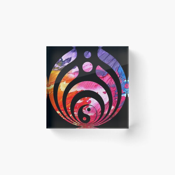 Item preview, Bigger is better yin yang bassdrop  designed and sold by TyChedelics.