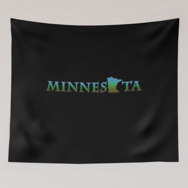 Item preview, Minnesota State Label with State Outline designed and sold by gorff.
