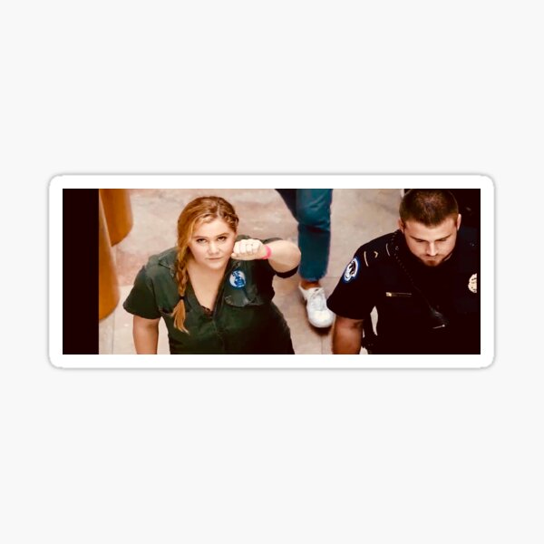 Vista previa del artículo con la obra «Amy Schumer es arrestada», diseñado y vendido por Jenniferkate72.