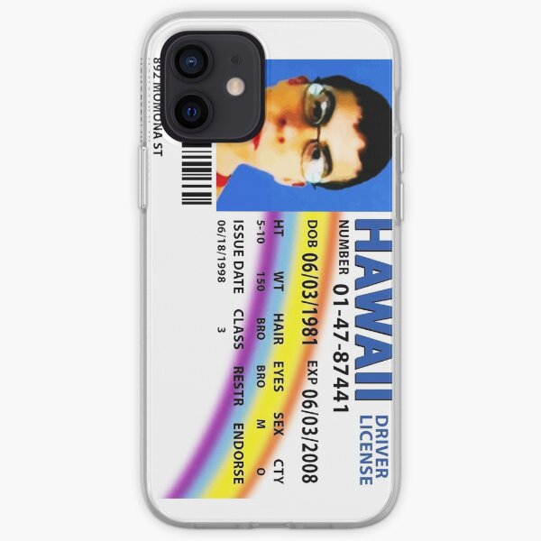 McLovin SUPERBAD Drivers License Replica iPhone Soft Case