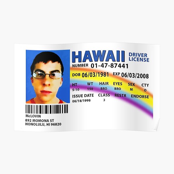 Mclovin Posters | Redbubble