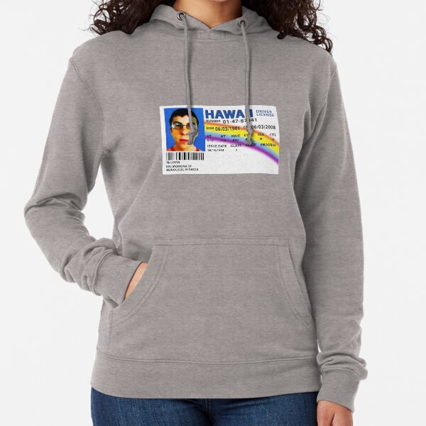 McLovin SUPERBAD Drivers License Replica Lightweight Hoodie
