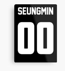 KPOP STRAY KIDS SEUNGMIN 00 Metal Print