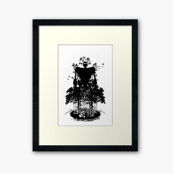 Hiding Place Framed Art Print