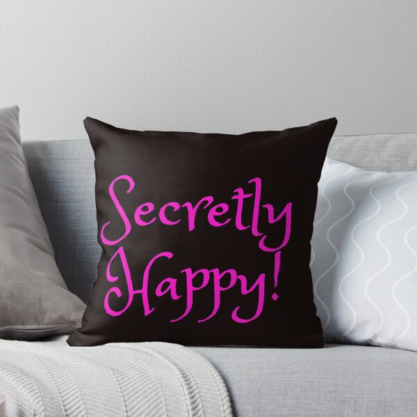 Item preview, secretly happy pink designed and sold by PrairieRidgeDesigns.