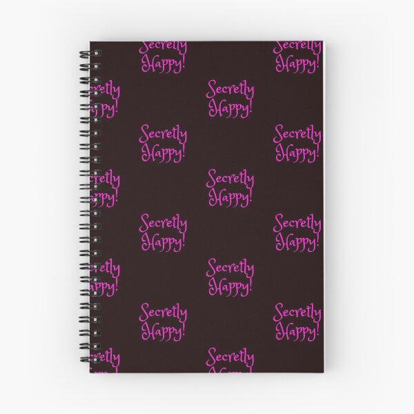 Item preview, secretly happy pink designed and sold by PrairieRidgeDesigns.