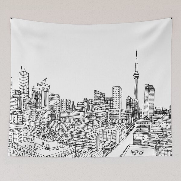 Item preview, Toronto Drawing #2 designed and sold by megandesigns.