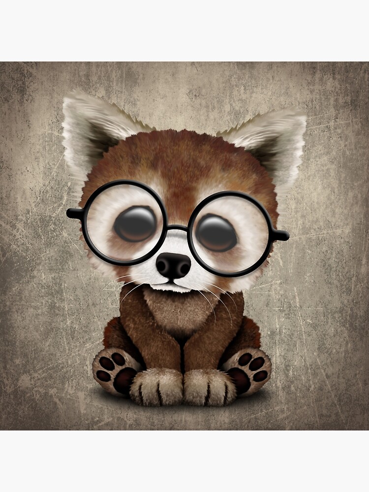 red panda glasses