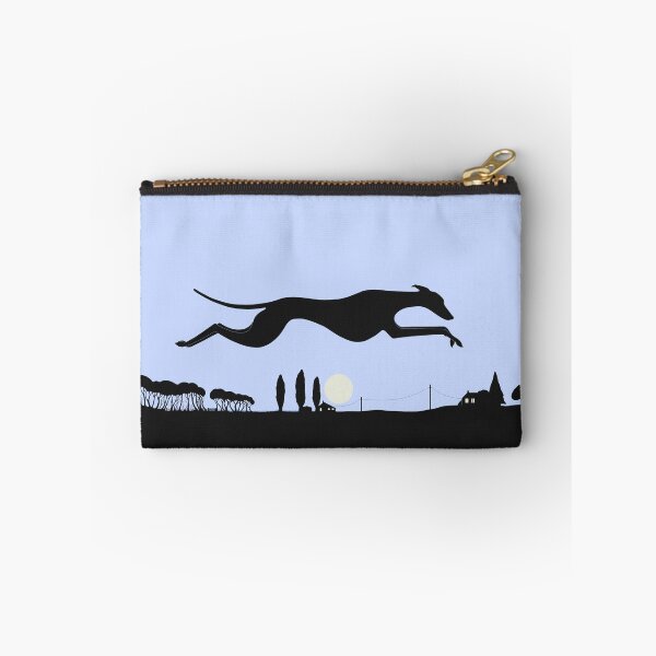 Item preview, Dawn Whippet Blue Square designed and sold by veryfastdog.