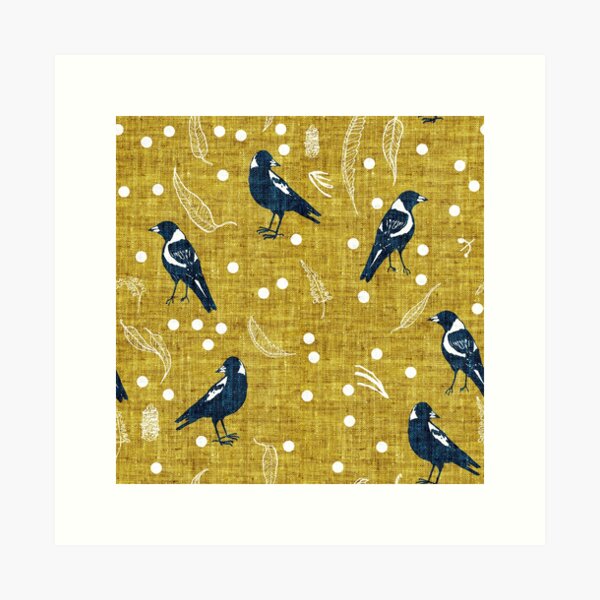Item preview, Magpie Season designed and sold by Esther  Fallon Lau.