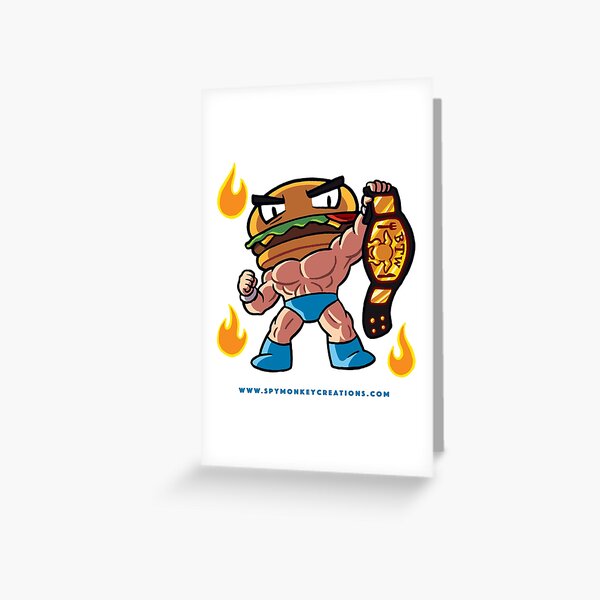 BTW - Jimmy Cheeseburger Greeting Card