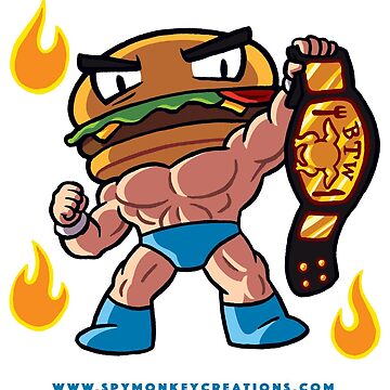 Artwork thumbnail, BTW - Jimmy Cheeseburger by spymonkey