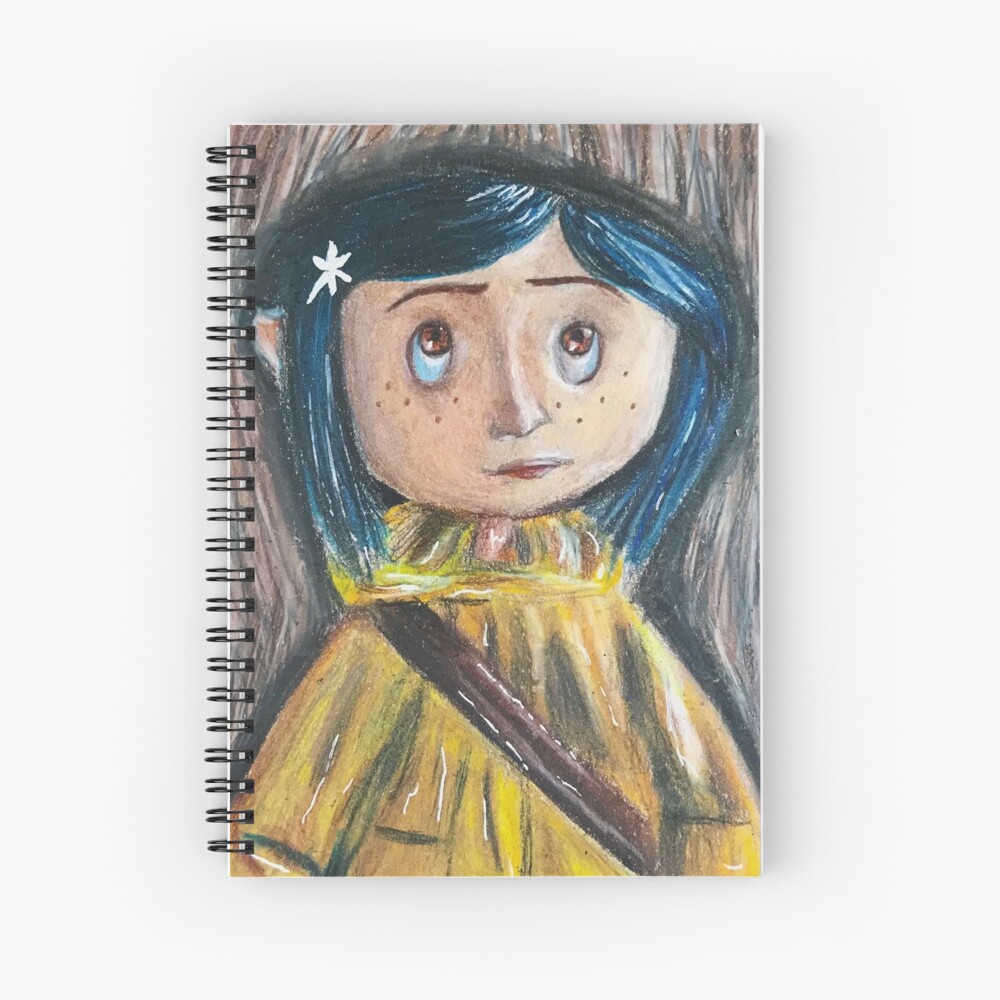 Coraline Spiral Notebook By Julietdesigns Redbubble A subreddit dedicated to all things coraline. redbubble