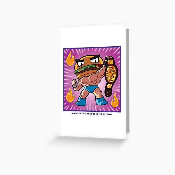 BTW - Jimmy Cheeseburger Greeting Card