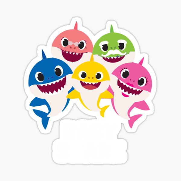 Baby Shark Stickers Redbubble - dance off robloxbaby shark