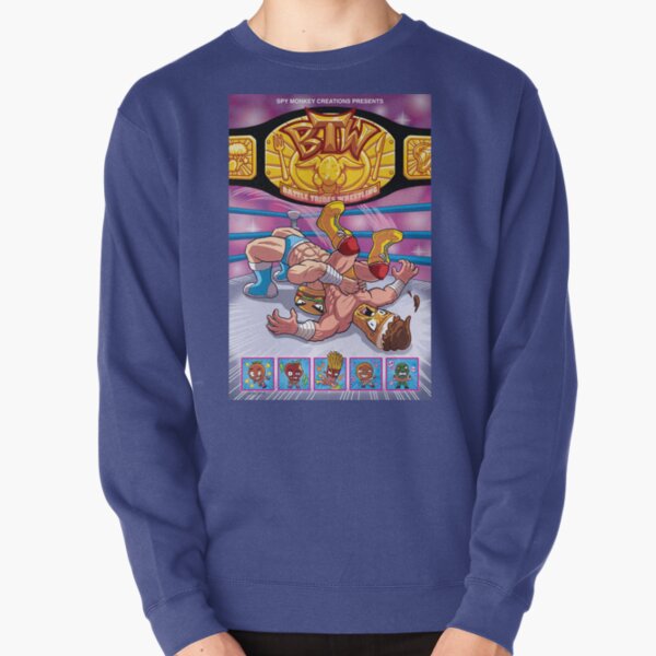 BTW - Battle Tribes Wrestling! Pullover Sweatshirt