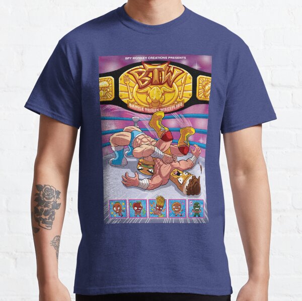BTW - Battle Tribes Wrestling! Classic T-Shirt