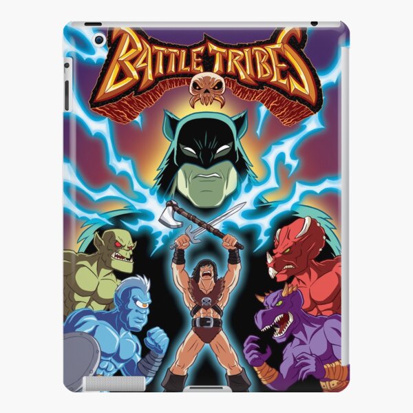 Battle Tribes Illustration iPad Snap Case